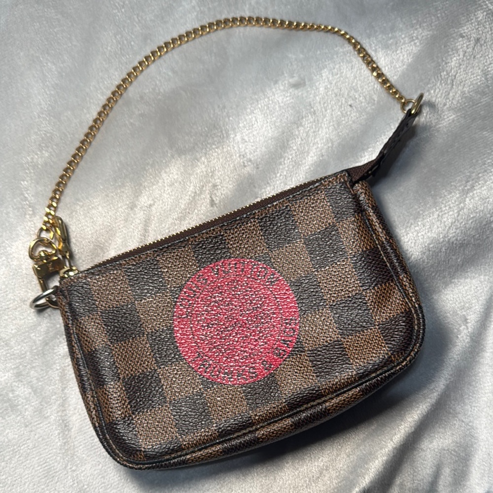 Louis Vuitton Limited Edition ‘Trunks and Bags’ mini pochette